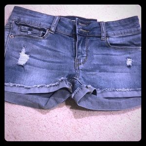 Shortie Denim Shorts